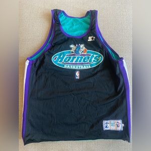 Charlotte Hornets (1997-1998) Starter practice jersey. Size Large.